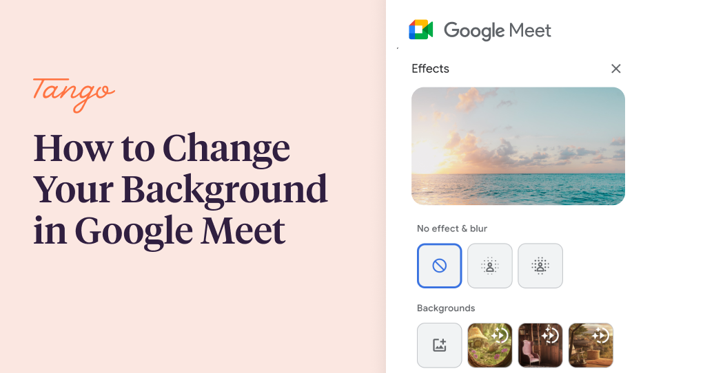 How to Change Your Background in Google Meet Tango Blog